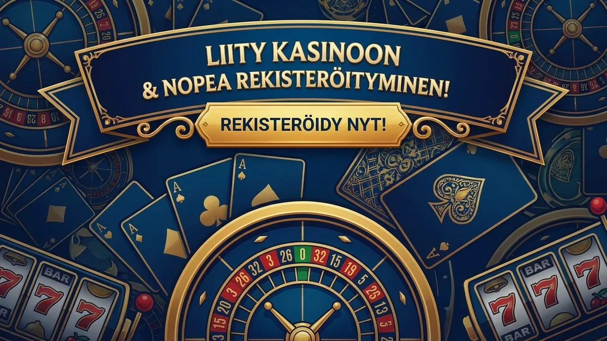 Rekisteröidy bonuksella